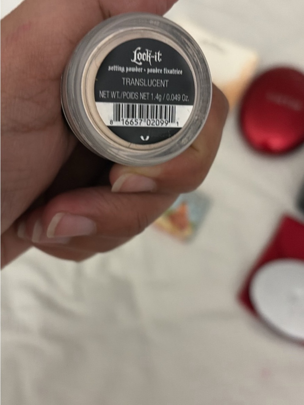 Clarins Red Translucent Compact Powder - Picture 8 of 10